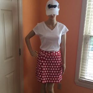 Liz Golf polka dots skort